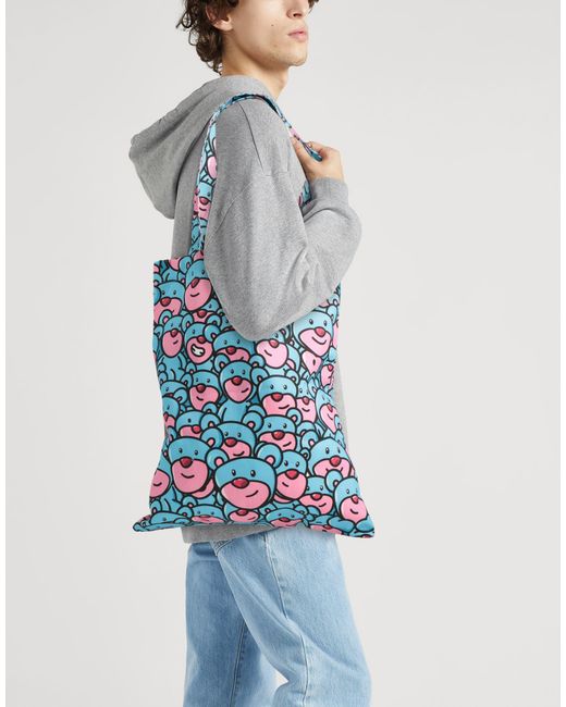 INBETWEENERS Blue Shoulder Bags for men
