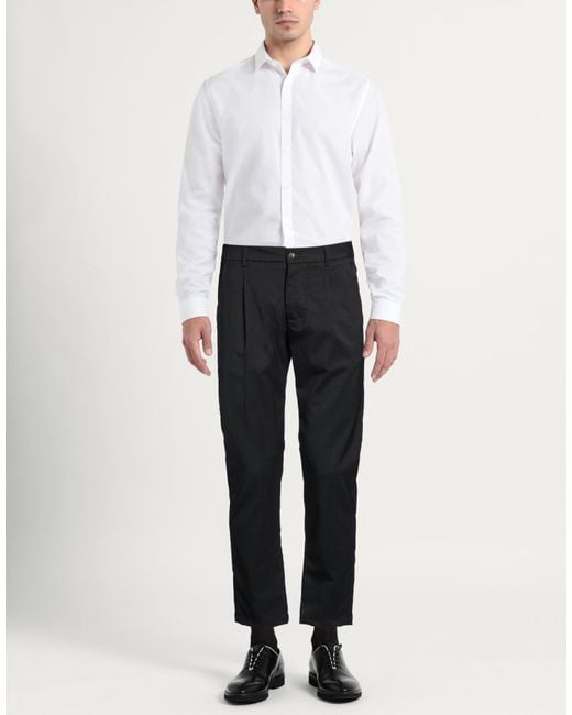 Low Brand Black Trouser for men