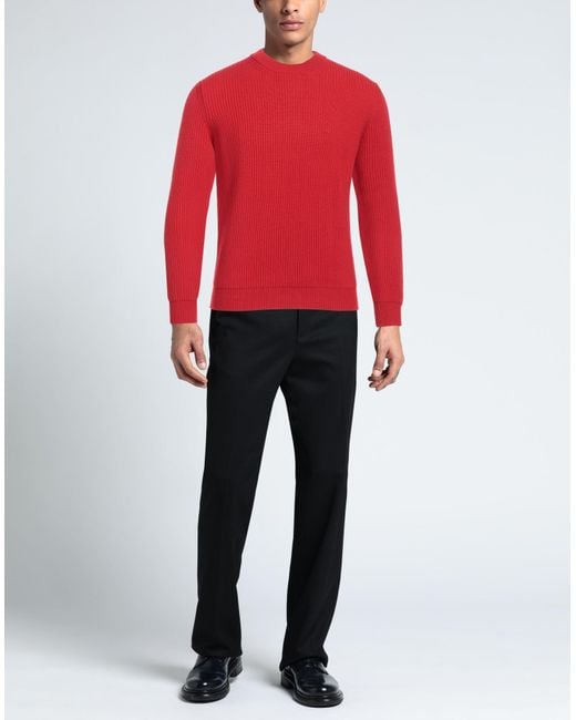 Pullover di Roberto Collina in Red da Uomo