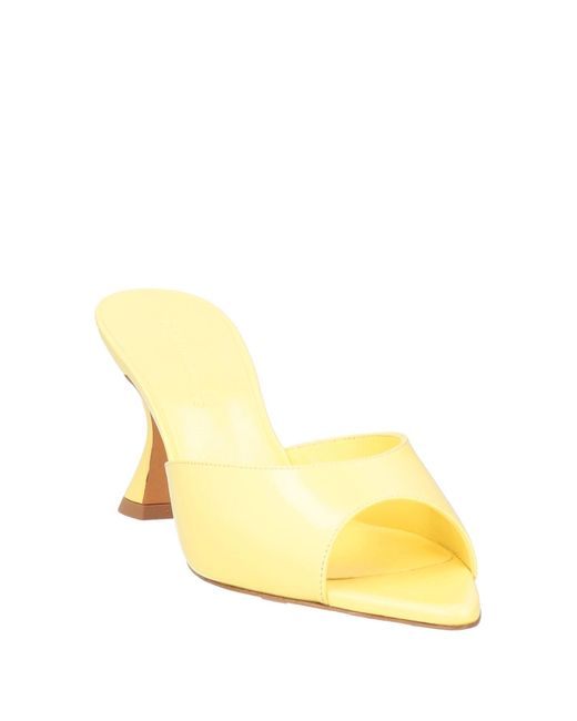 Deimille Yellow Sandals