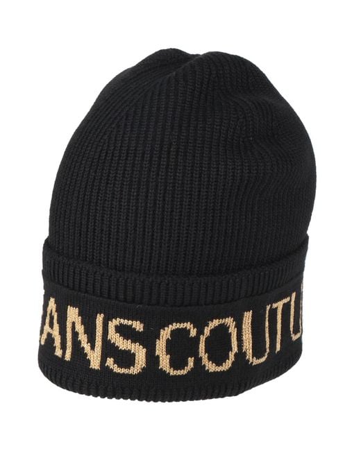 Versace Jeans Couture Black Hat for men