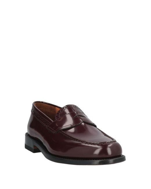 G.H.BASS Brown Loafers Leather for men