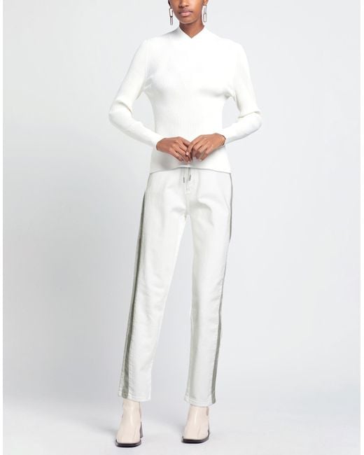 Panicale White Jeans