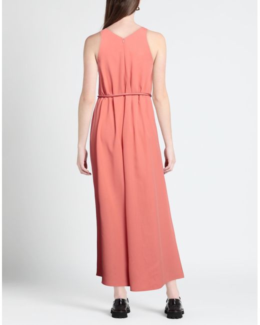 Emporio Armani Pink Maxi-Kleid