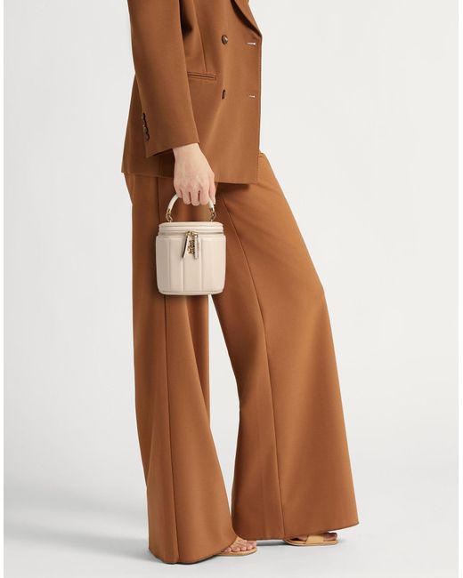 Tory Burch Natural Handbag Leather