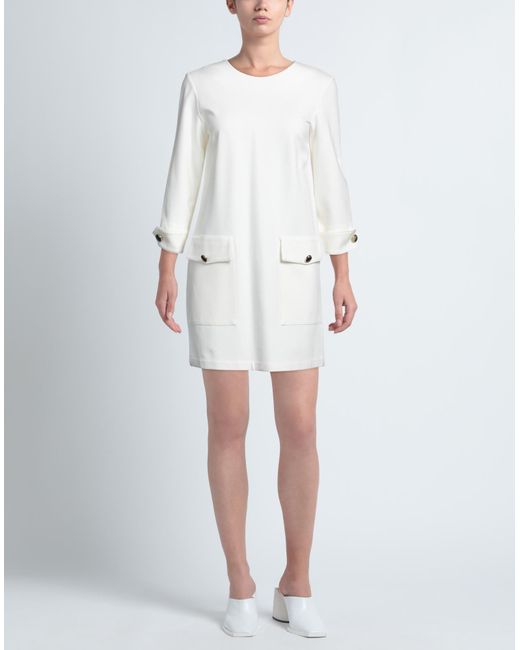 Blanca Vita White Mini Dress