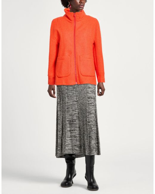 Diana Gallesi Orange Jacket Polyester