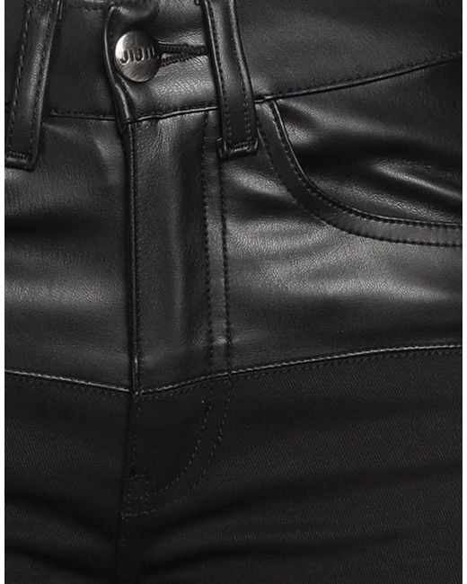 Jijil Black Pants Cotton, Elastane, Polyurethane