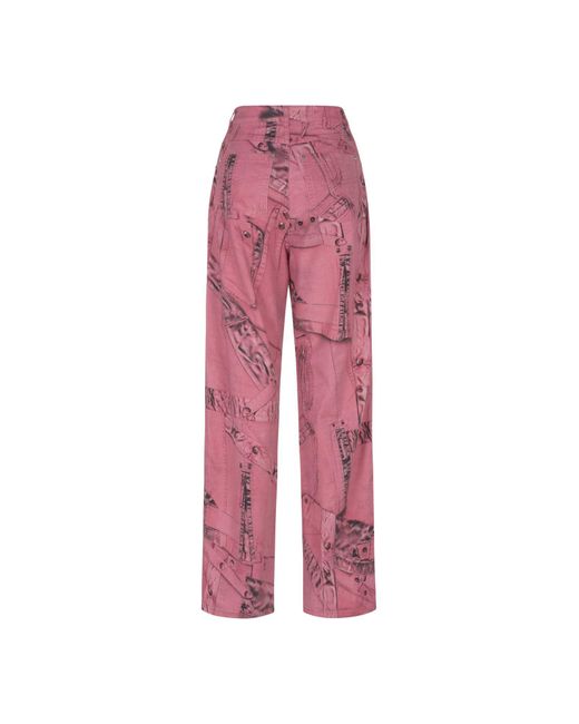 Pantalon en jean Blumarine en coloris Pink