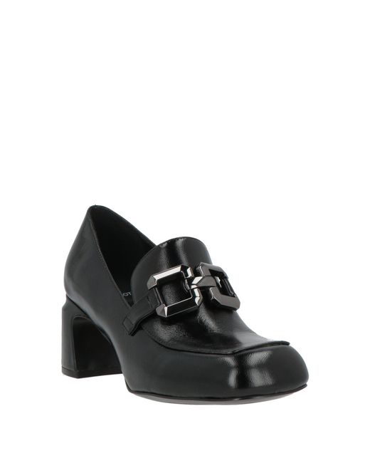 Jeannot Black Loafers Leather