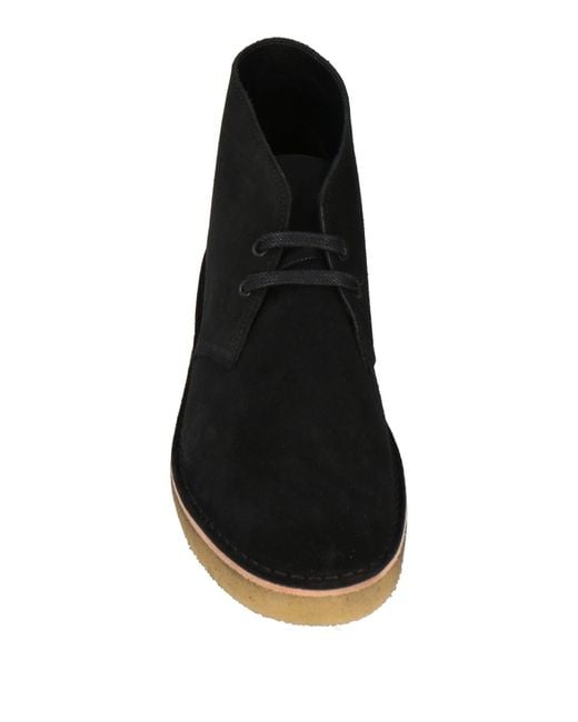 Clarks Black Ankle Boots for men