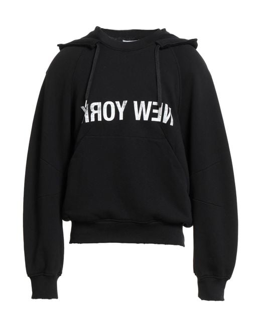 Helmut Lang Black Sweatshirt Cotton for men