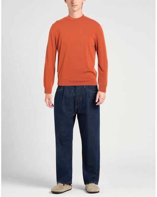 Zanone Pullover in Orange für Herren