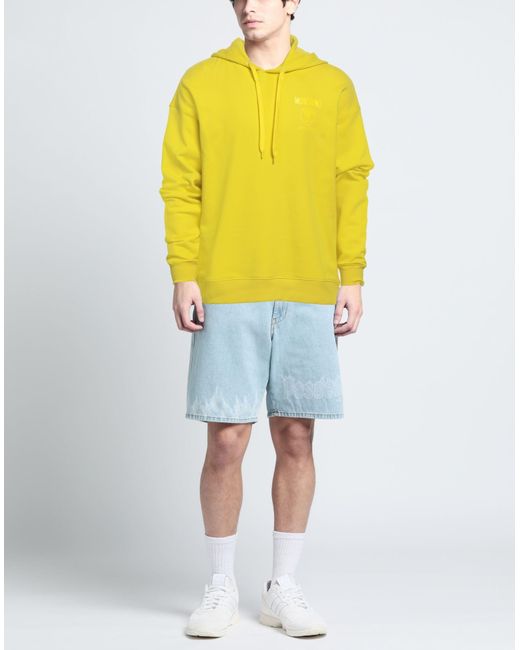 Moschino Yellow Sweatshirt for men
