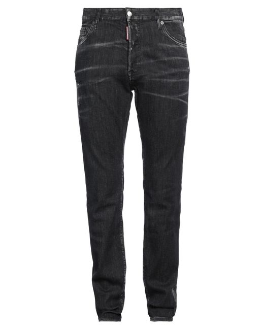 DSquared² Gray Jeans Cotton, Elastomultiester, Elastane for men