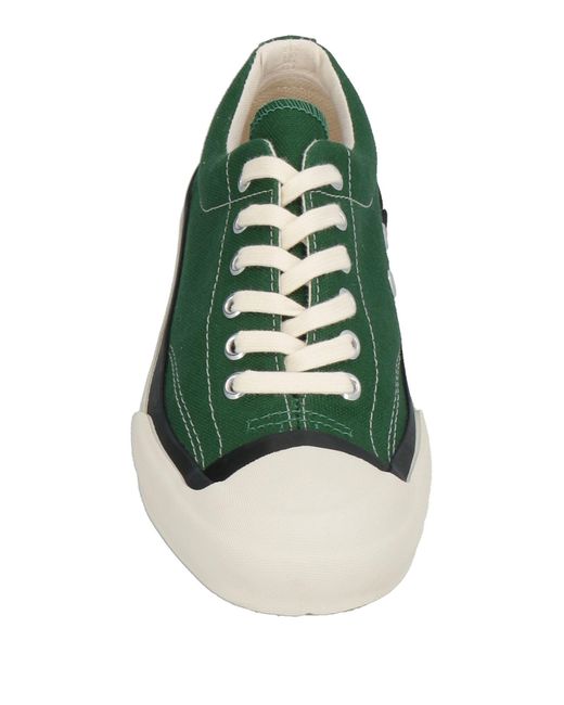 Moonstar Green Sneakers Textile Fibers