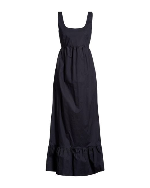 Compagnia Italiana Blue Maxi Dress