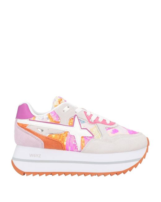 W6yz Pink Trainers