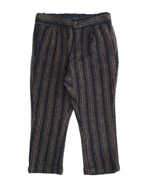 Manuel Ritz Gray Midnight Pants Acrylic, Virgin Wool, Polyester for men