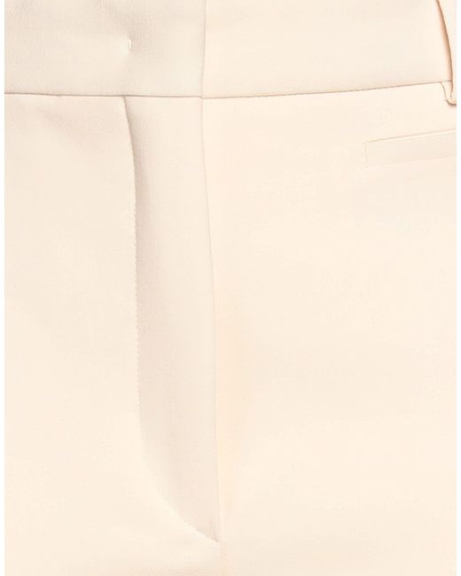 Sportmax White Pants Virgin Wool, Elastane