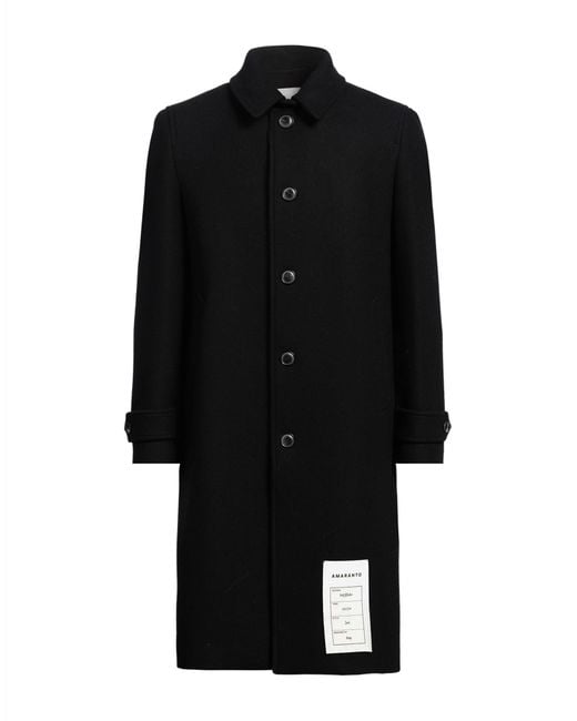 Abrigo Amaranto de hombre de color Black