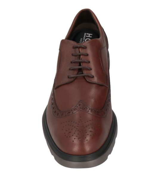 Chaussures à lacets Hogan pour homme en coloris Brown