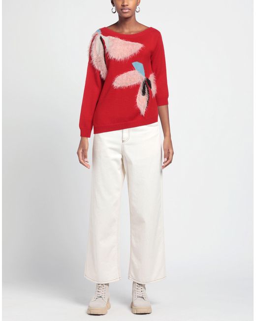 Delpozo Red Sweater