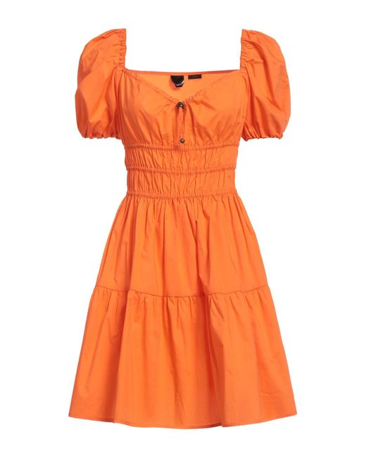 Pinko Orange Mini Dress