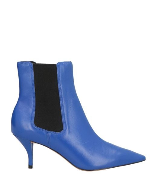 Carrano Blue Ankle Boots