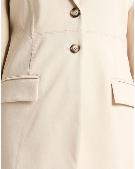 Sportmax Natural Blazer Cotton, Elastane