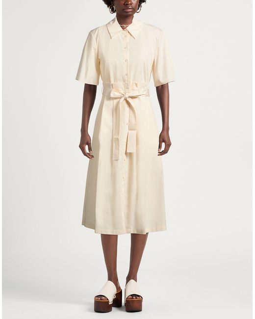 MAX&Co. Natural Midi Dress
