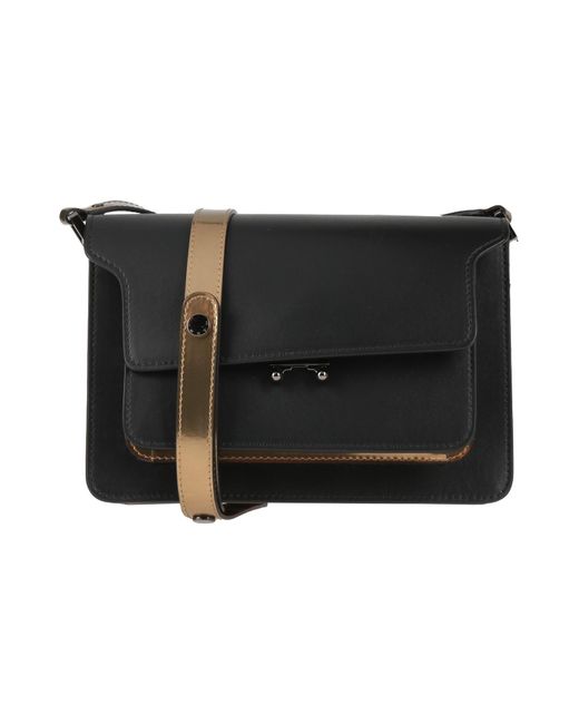 Marni Black Cross-Body Bag Calfskin