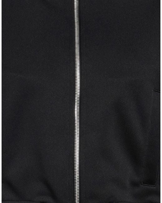 Palm Angels Black Sweatshirt Polyester, Elastane