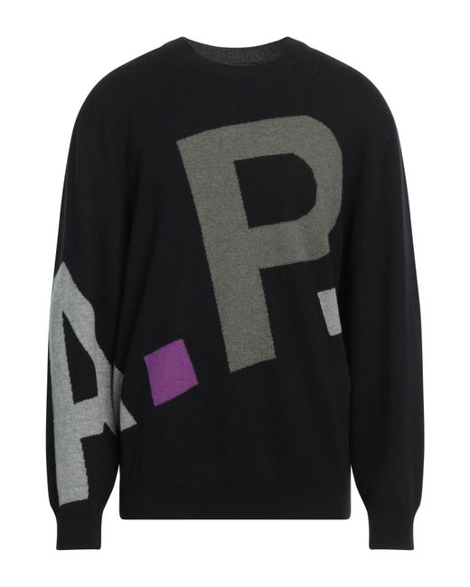 Pullover A.P.C. pour homme en coloris Black