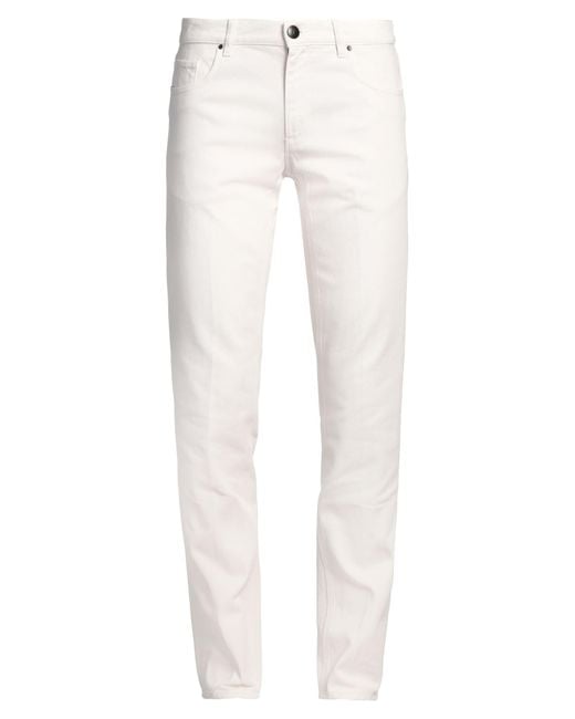 Trussardi White Pants for men