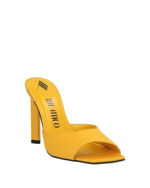 The Attico Metallic Sandals