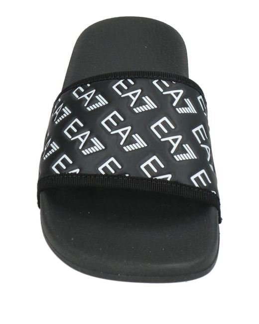 EA7 White Sandals for men