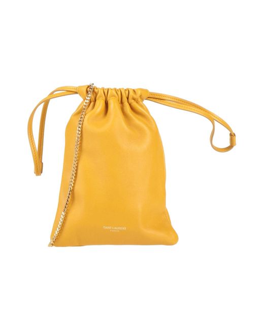 Saint Laurent Yellow Cross-body Bag