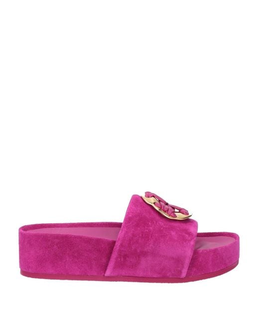 Tory Burch Purple Sandale