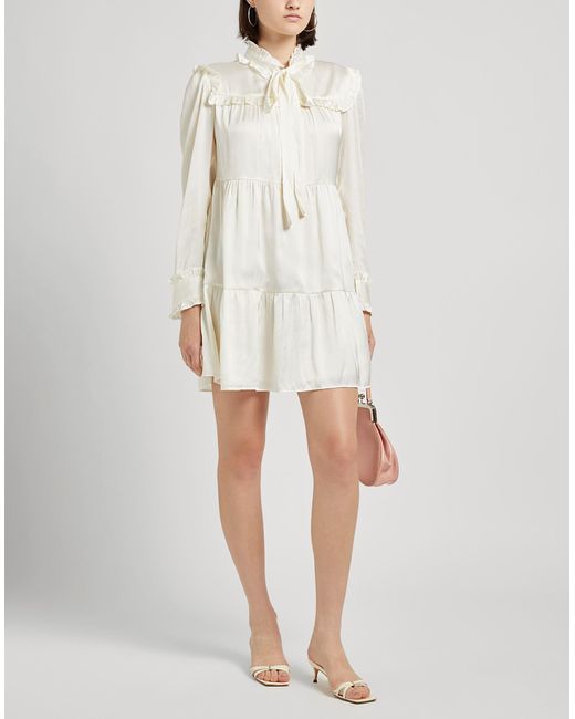 BATSHEVA White Mini-Kleid