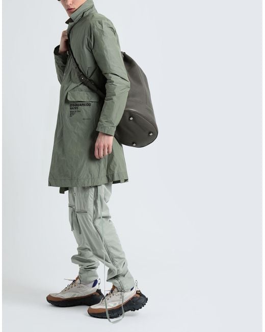 DSquared² Green Overcoat & Trench Coat for men