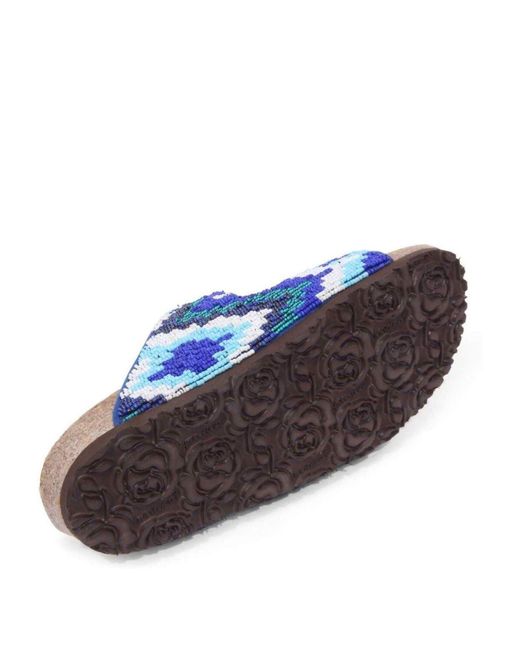 Sandalias de dedo Maliparmi de color Blue
