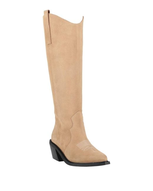 Alohas White Boot Leather