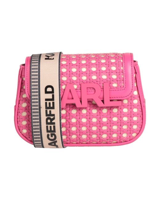 Karl Lagerfeld Crossbody Bag in Pink Lyst
