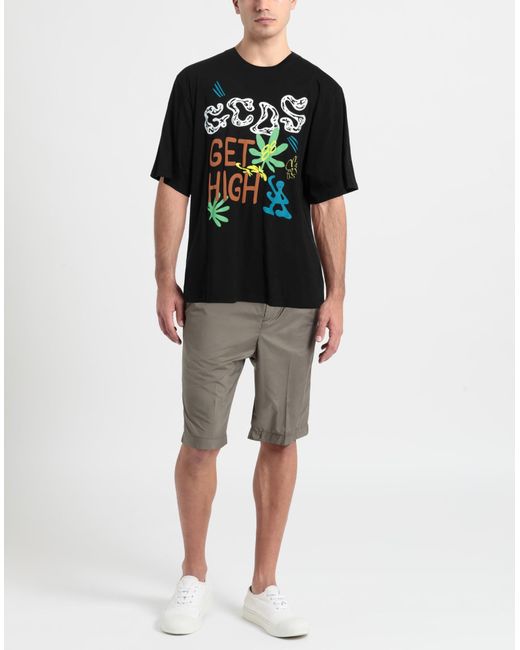 Gcds Men's Get High Print Oversized T-Shirt