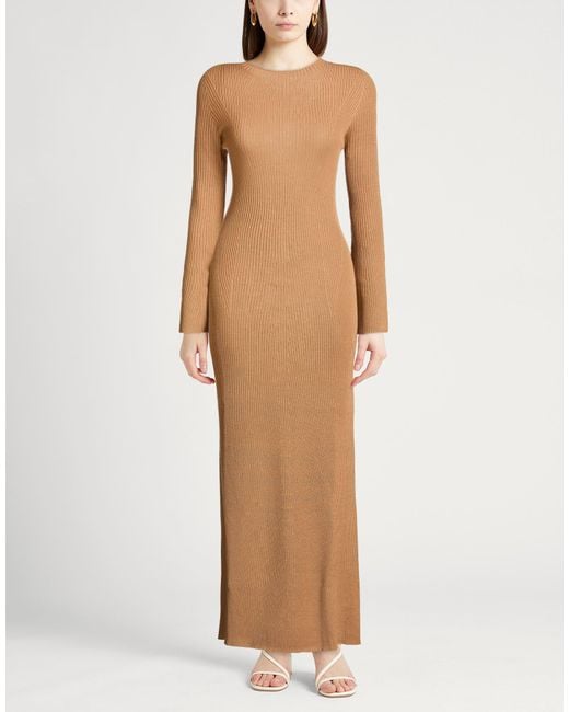 Roberto Collina Natural Maxi Dresses