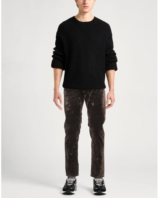 Messagerie Gray Flag Military Pants Cotton, Viscose, Elastane for men