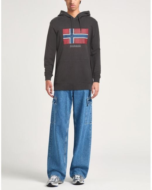 Napapijri Gray Sweatshirt for men