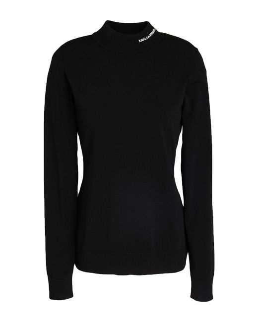 Karl Lagerfeld Black Turtleneck