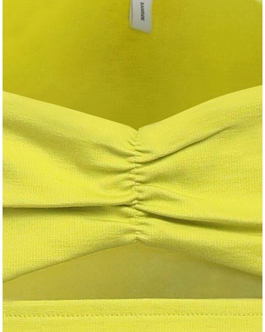 Samsøe & Samsøe Yellow Top